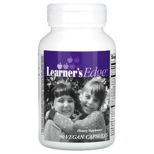 Enzymatic Therapy, Learner's Edge, 90 Vegan Capsules - HealthCentralUSA