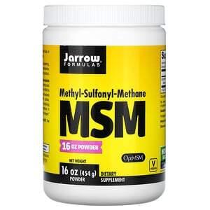 Jarrow Formulas, MSM Powder, 16 oz (454 g) - HealthCentralUSA
