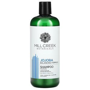 Mill Creek Botanicals, Jojoba Shampoo, Balancing Formula, 14 fl oz (414 ml) - HealthCentralUSA