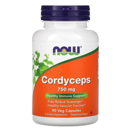 Now Foods, Cordyceps, 750 mg, 90 Veg Capsules - HealthCentralUSA