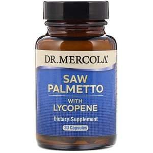 Dr. Mercola, Saw Palmetto with Lycopene, 30 Capsules - HealthCentralUSA