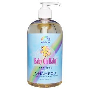 Rainbow Research, Baby Oh Baby, Herbal Shampoo, Scented, 16 fl oz - HealthCentralUSA