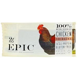 Chicken Sriracha Bar - Protein Meat Bars - EPIC – EPIC Provisions