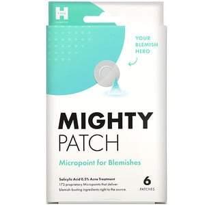 Hero Cosmetics, Mighty Patch, Micropoint for Blemishes, 6 Patches - HealthCentralUSA