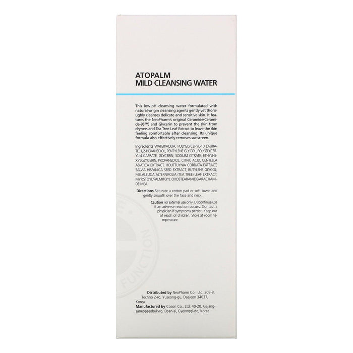 Atopalm, Mild Cleansing Water, 8.4 fl oz (250 ml) - HealthCentralUSA