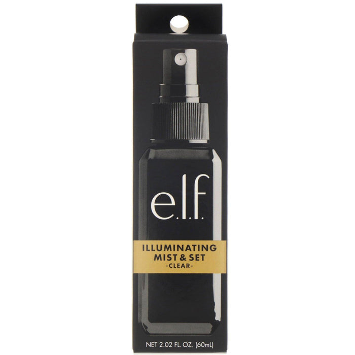 E.L.F., Illuminating Mist & Set, Clear, 2.02 fl oz (60 ml) - HealthCentralUSA
