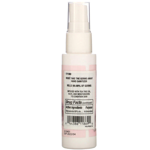 Physicians Formula, Rose Take the Germs Away, Hand Sanitizer, 0.87 fl oz (26 ml) - HealthCentralUSA
