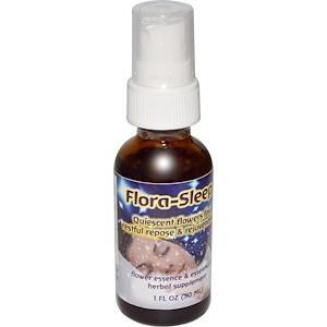 Flower Essence Services, Flora-Sleep, Flower Essence & Essential Oil, 1 oz (30 ml) - HealthCentralUSA