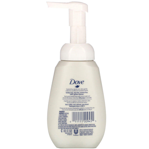 Dove, Foaming Hand Wash, Coconut Water & Almond Milk, 6.8 fl oz (200 ml) - HealthCentralUSA