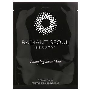 Radiant Seoul, Plumping Beauty Sheet Mask, 1 Sheet Mask, 0.85 oz (25 ml) - HealthCentralUSA