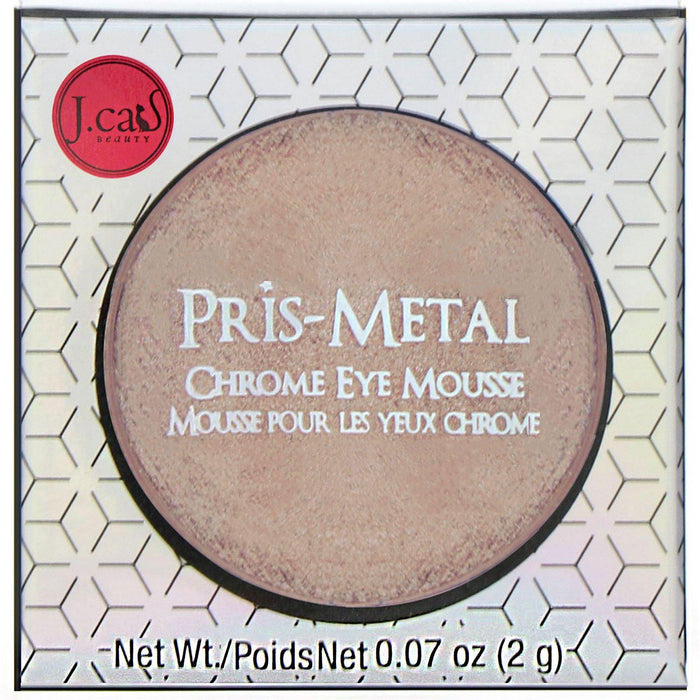 J.Cat Beauty, Pris-Metal Chrome Eye Mousse, PEM107 Chrome Galaxy, 0.07 oz (2 g) - HealthCentralUSA