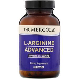 Dr. Mercola, L-Arginine Advanced, 1,000 mg, 90 Capsules - HealthCentralUSA