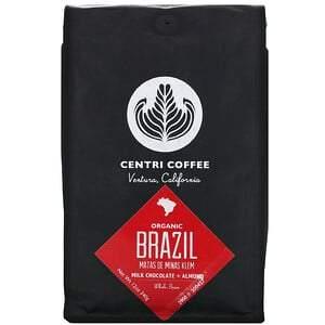 Cafe Altura, Organic Centri Coffee, Brazil, Whole Bean, Milk Chocolate + Almond, 12 oz (340 g) - HealthCentralUSA