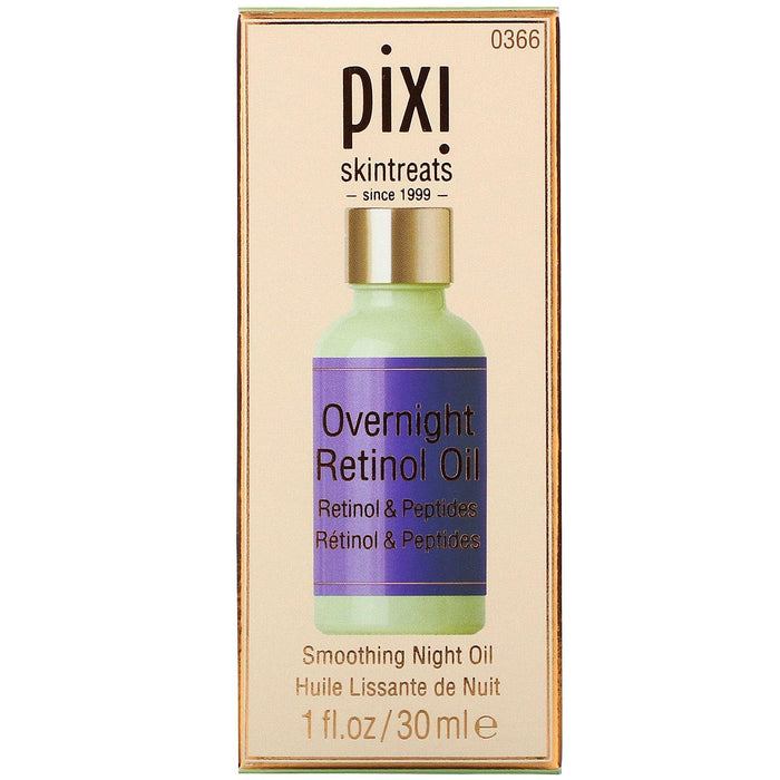 Pixi Beauty, Overnight Retinol Oil, Smoothing Night Oil, 1 fl oz (30 ml) - HealthCentralUSA