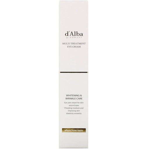 d'Alba, White Truffle, Multi Treatment Eye Cream, 1.01 oz (30 ml) - HealthCentralUSA