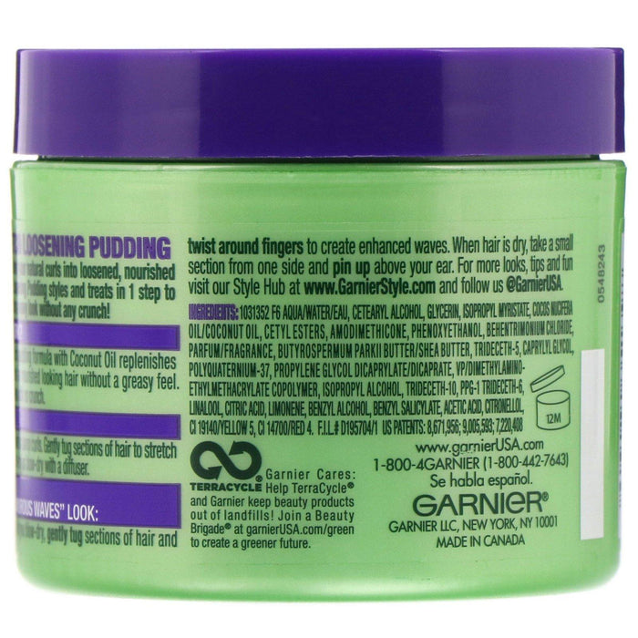 Garnier, Fructis Style, Curl Stretch Loosening Pudding, 4 oz (114 g) - HealthCentralUSA