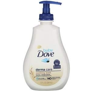 Dove, Baby Dove, Derma Care, Soothing Wash, 13 fl oz (384 ml) - HealthCentralUSA