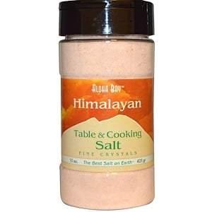 Aloha Bay, Himalayan Table & Cooking Salt, Fine Crystals, 15 oz (425 g) - HealthCentralUSA