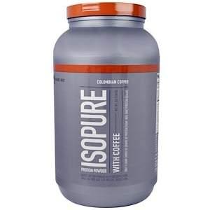 Isopure, Protein Powder with Coffee, Colombian Coffee, 3 lb (1361 g) - HealthCentralUSA