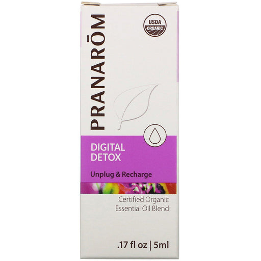 Pranarom, Essential Oil, Digital Detox, .17 fl oz (5 ml) - HealthCentralUSA