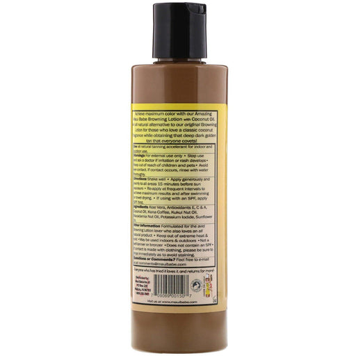 Maui Babe, Amazing Browning Lotion with Coconut Oil, 8 fl oz (236 ml) - HealthCentralUSA
