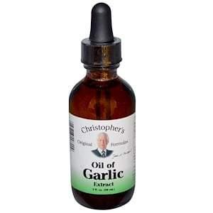 Christopher's Original Formulas, Oil of Garlic Extract, 2 fl oz (59 ml) - HealthCentralUSA