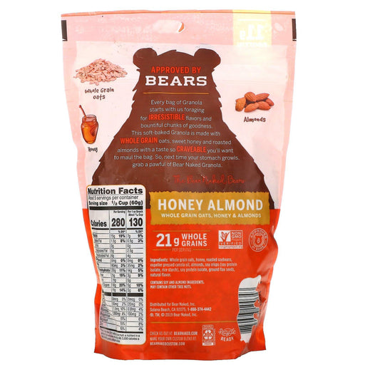 Bear Naked, Granola, Honey Almond, 11.2 oz (317 g) - HealthCentralUSA