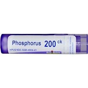 Boiron, Single Remedies, Phosphorus, 200CK, Approx 80 Pellets - HealthCentralUSA