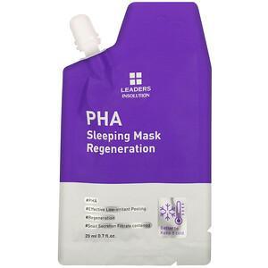 Leaders, PHA Sleeping Beauty Mask, Regeneration, 0.7 fl oz (20 ml) - HealthCentralUSA