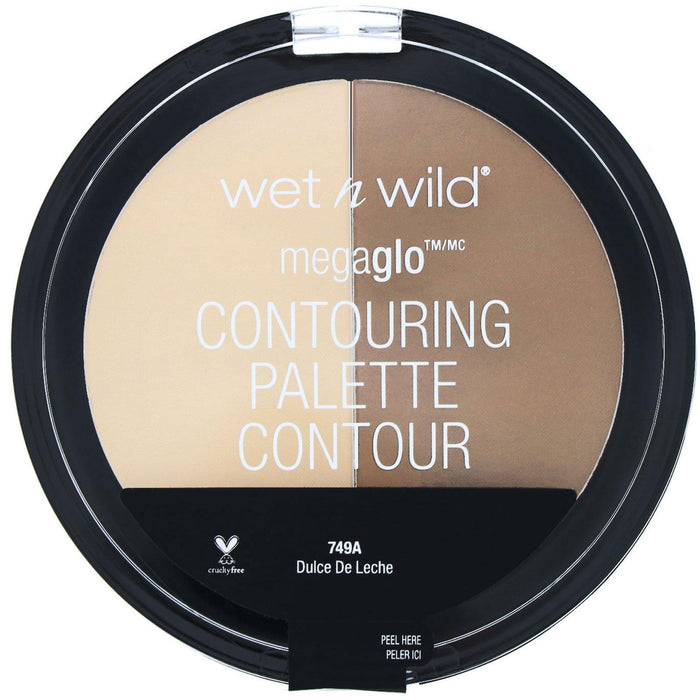 Wet n Wild, MegaGlo Contouring Palette, Dulce De Leche, 0.44 oz (12.5 g) - HealthCentralUSA