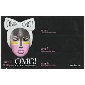 Double Dare, Zone System Beauty Mask, 4 in 1 Kit - HealthCentralUSA