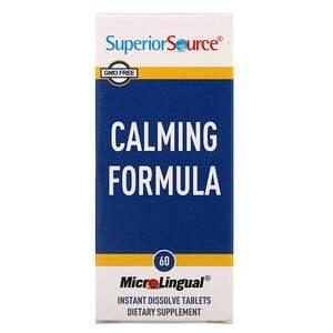 Superior Source, Calming Formula, 60 Instant Dissolve Tablets - HealthCentralUSA