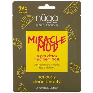 Nugg, Miracle Mud, Super Detox Treatment Mask, 0.33 fl oz (10 ml) - HealthCentralUSA