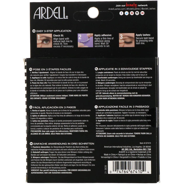 Ardell, Faux Mink, Luxuriously Lightweight Lash, 4 Pairs - HealthCentralUSA