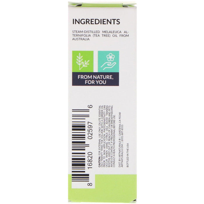 Artnaturals, Tea Tree Oil, 0.50 fl oz (15 ml) - HealthCentralUSA