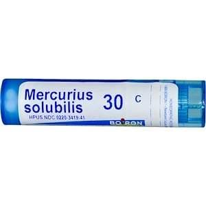 Boiron, Single Remedies, Mercurius Solubilis, 30C, Approx 80 Pellets - HealthCentralUSA