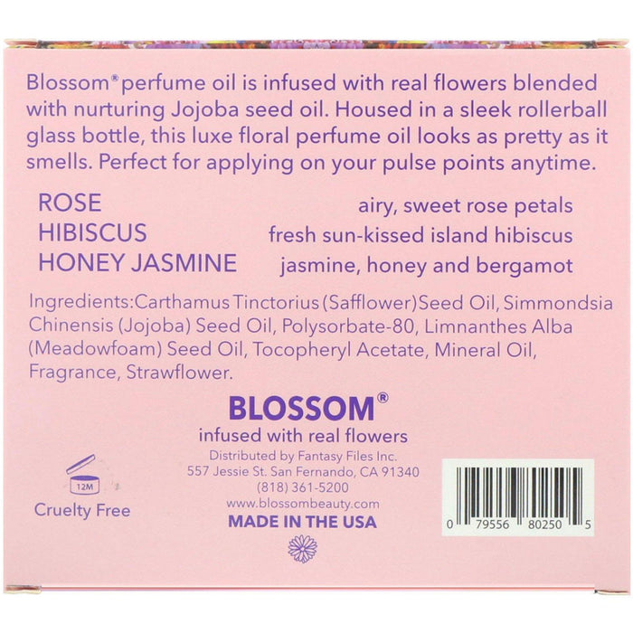 Blossom, Roll-On Perfume Oil Set, 3 Pieces, 0.1 fl oz (3 ml) Each - HealthCentralUSA