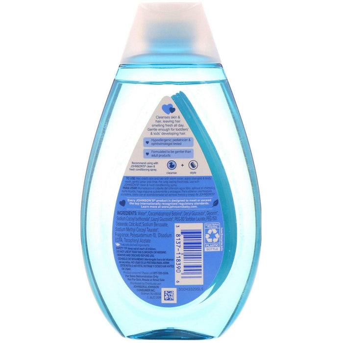 Johnson's Baby, Kids, Clean & Fresh, Shampoo & Body Wash, 13.6 fl oz (400 ml) - HealthCentralUSA