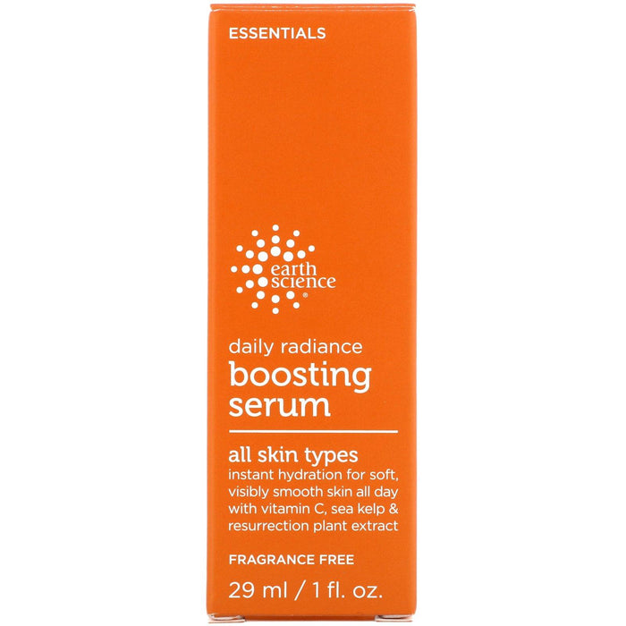 Earth Science, Daily Radiance Boosting Serum, 1 fl oz (29 ml) - HealthCentralUSA