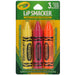 Lip Smacker, Crayola, Lip Balm, Trio Pack, 3 Pieces, 0.14 oz (4.0 g) Each - HealthCentralUSA