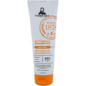 Grandpa's, Buttermilk Shampoo, Nourish, 8 fl oz (235 ml) - HealthCentralUSA