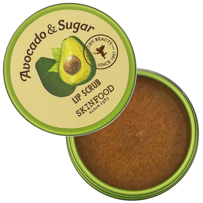 Skinfood, Avocado & Sugar Lip Scrub, 0.49 fl oz (14 g) - HealthCentralUSA
