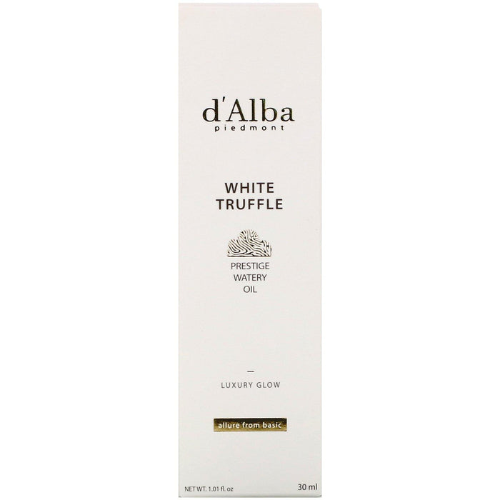 d'Alba, White Truffle, Prestige Watery Oil, 1.01 fl oz (30 ml) - HealthCentralUSA