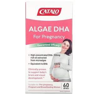 Catalo Naturals, Algae DHA for Pregnancy, 60 Softgels - HealthCentralUSA