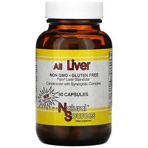 Natural Sources, All Liver, 60 Capsules - HealthCentralUSA