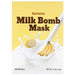 G9skin, Banana Milk Bomb Beauty Mask, 5 Sheets, 21 ml Each - HealthCentralUSA