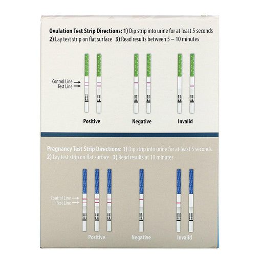 Fairhaven Health, BFP, Ovulation & Pregnancy Test Strips, 40 Ovulation & 10 Pregnancy Tests - HealthCentralUSA