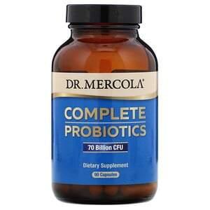 Dr. Mercola, Complete Probiotics, 70 Billion CFU, 90 Capsules - HealthCentralUSA