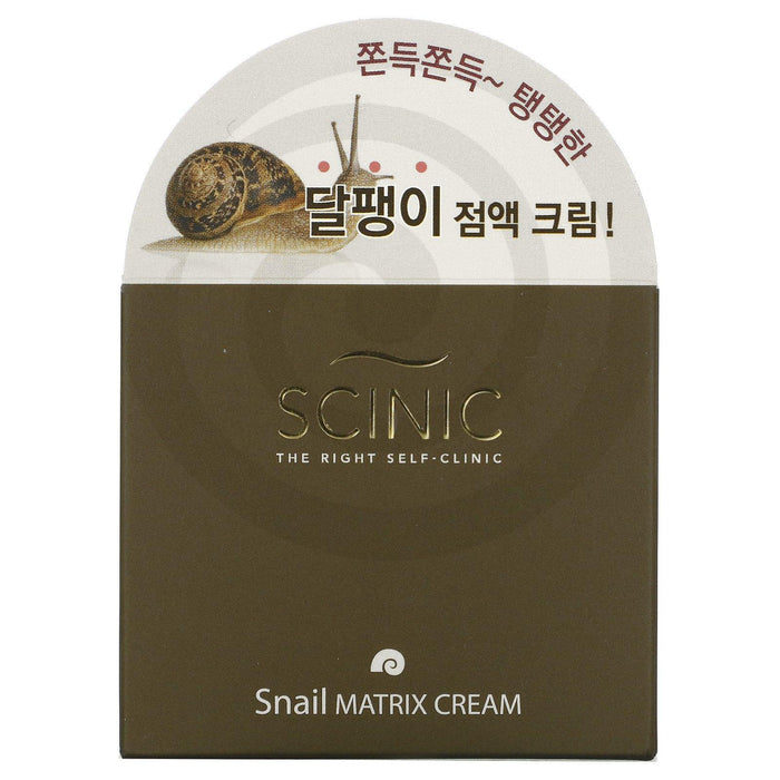 Scinic, Snail Matrix Cream, 1.69 fl oz (50 ml) - HealthCentralUSA