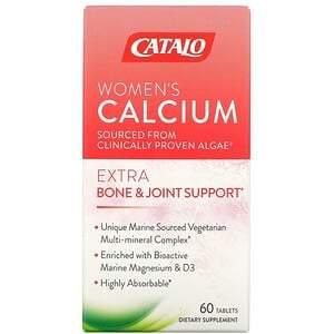 Catalo Naturals, Women's Calcium, Bone & Joint Support, 60 Tablets - HealthCentralUSA
